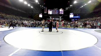 164 lbs Cons 32 #1 - Sunshine Romero, Arizona vs Mikayla Lancaster, California