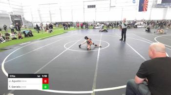 57 lbs Final - Jordan Agustin, SoCal Grappling vs Taze Daniels, Chagolla Trained