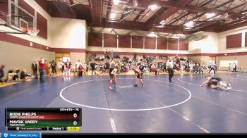 75 lbs Champ. Round 1 - Mavrik Hardy, Tremonton vs Bodie PHELPS, WEBER WARRIOR WRESTLING