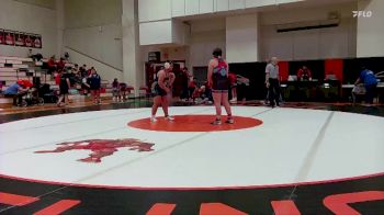 Girls 190 lbs Quarterfinal - Andrea Munoz, Hayden vs Stella Engel, Shawnee Heights