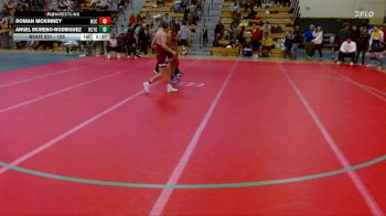 125 lbs Cons. Round 2 - Roman McKinney, Wisconsin-La Crosse vs Angel Moreno-Rodriguez, Rochester-CTC