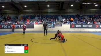 83 lbs Final - Kayden Amaro, Bixby Youth WC vs James Brannon, North Mabee Stampede Takedown