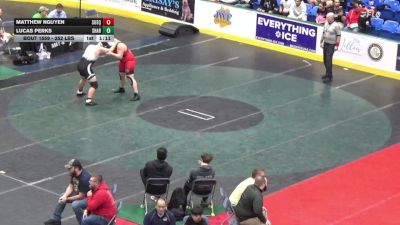 252 lbs Round Of 16 - Matthew Nguyen, Susquenita vs Lucas Perks, Sharon