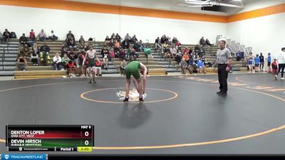 JV Boys-4 lbs Round 4 - Devin Hirsch, Dubuque Hempstead vs Denton Loper, Iowa City, West