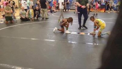 65 lbs Cons. Semi - Levi Littleton-Kimp, Summerville Take Down vs Mason Oliver, Summerville Take Down