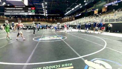 190 lbs Cons. Round 2 - Kieran Canavan-Lima, North Hall vs Sebastian Ramirez, Cardinal Gibbons