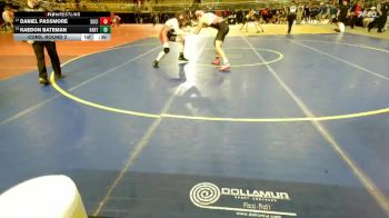 190 lbs Cons. Round 2 - Kaedon Bateman, Hartsville vs Daniel Passmore, Social Circle