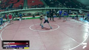 106 lbs Placement (16 Team) - Trexden Olson, Utah Gold vs COOPER SANDOVAL, Nevada GOLD