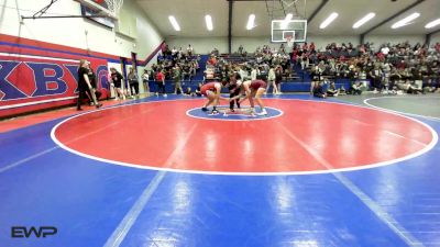 155 lbs Consi Of 8 #2 - Victoria Evans, Jenks vs Brooklyn Grigsby, Owasso Girls HS