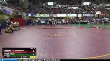 Quarterfinal - Jeffery Colesworthy, Choteau vs Tyler Niles, Shepherd