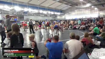 108 lbs Quarterfinals (8 Team) - Jake Klotz, NC National Team vs Griffin Gardner, Stronghold