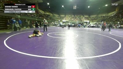 132 lbs Consi Of 16 #2 - Steven Torres, Chowchilla vs Emmanuel Pantoja, Madera South