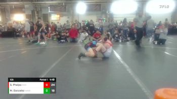105 lbs Round 1 (8 Team) - Grady Phelps, Team Ohio vs Max Gonzalez, Askren WA Black