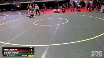 215 lbs Semifinal - Henry Rayburn, Lathrop Wrestling vs SPENCER JOHNSON, Chugiak High School