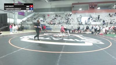 72 kg Cons. Sub-semis - Love Daley, Maryland vs Gretchen Donally, Colorado Mesa Wrestling Club