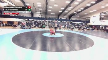 165 lbs Cons. Round 2 - Riley Gutierrez, Arcadia vs Beknazar Baiyshbekov, Albright