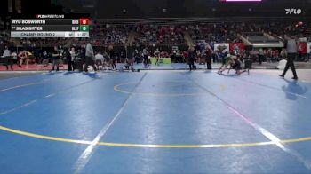 98 lbs Champ. Round 2 - Silas Bitter, Blackfoot vs Ryu Bosworth, Rigby