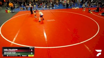 95 lbs Quarterfinal - Grayson Fast, WML (Windom/Mountain Lake) vs Axel Tollefson, Chaska/Chanhassen