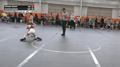 68 lbs Round 3 (4 Team) - Easton Berger, Ohio Stingers vs Rykker Jessop, Pursuit WC