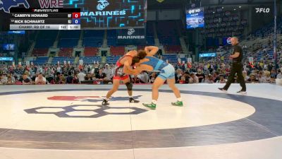 157 lbs Champ. Rd Of 16 - Camryn Howard, NY vs Nick Schwartz, NJ