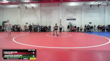 175 lbs Cons. Round 3 - Jonathan Searfoss, Midwest Xtreme Wrestling vs Collin Beaton, Center Grove