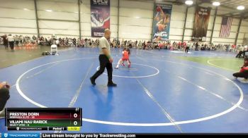 84 lbs Rd# 7- 10:45am Saturday Final Pool - Preston Dorn, Nebraska Elite vs Viliami Nau Rarick, SELECT Utah