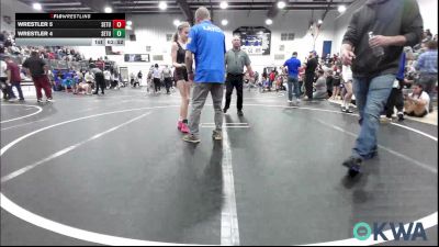89/97 lbs Rr Rnd 3 - Delilah Banda (89), Elgin Wrestling vs Alice Martin, Little Axe Takedown Club