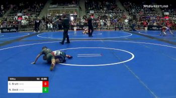 58 lbs Consolation - Cash Bratt, Chickasha vs Noah Back, Verdigris WC