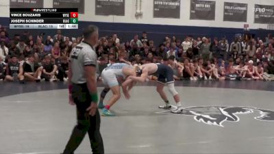 157 lbs Joseph Schinder, Blair Academy vs Vince Bouzakis, Wyoming Seminary