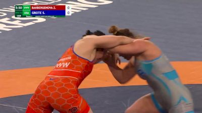 72 kg - Zhamila Bakbergenova, All World Team vs Skylar Grote, United States