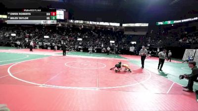 61 lbs 5th Place Match - Owen Roberts, DONA vs Miles Taylor, NDL1