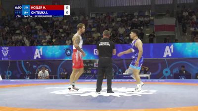 87 kg 1/8 Final - Nicholas Nosler, United States vs Isshin Onitsuka, Japan