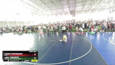 75 lbs Quarterfinal - Caden Stephenson, Elite vs Aisea Tabakece, Sublime Wrestling Academy