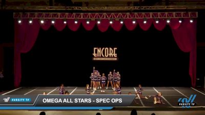 Omega All Stars - Spec Ops [2022 L4 Junior - D2 Day 1] 2022 Encore Concord Showdown DI/DII