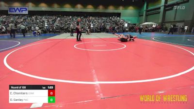 135 lbs Round Of 128 - Colin Chambers, Conrad Wrestling Club vs Diesel Ganley, Petaluma WC