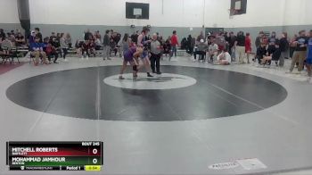 138 lbs Cons. Round 1 - Mitchell Roberts, Bartlett vs Mohammad Jamhour, Benton