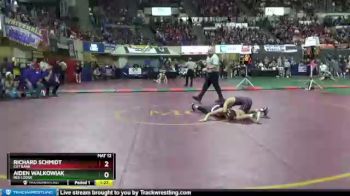 Champ. Round 1 - Aiden Walkowiak, Red Lodge vs Richard Schmidt, Cut Bank