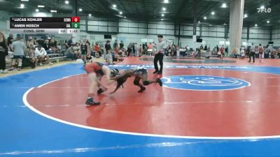 70 lbs Cons. Semi - Amen Hosch, Salisbury vs Lucas Kohler, East Carolina Wrestling Academ