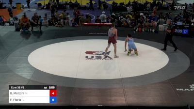 157 lbs Cons 32 #2 - Brodie Melzoni, TN vs Frankie Florio, FL