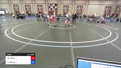 126 lbs Final - Marcus Heck, Pa vs Colin Martin, Va