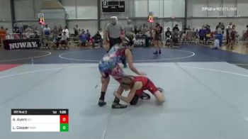 86 lbs Rr Rnd 3 - Aidan Ayers, Ioc vs Lilli Cooper, Wawc