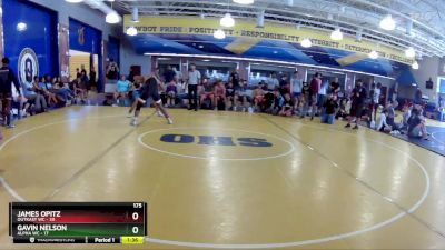175 lbs Round 5 (8 Team) - Gavin Nelson, Alpha WC vs James Opitz, OutKast WC