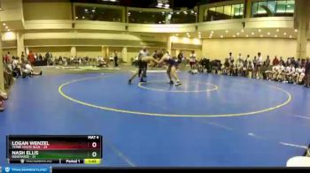 195 lbs Round 8 (10 Team) - Nash Ellis, Rosewood vs Logan Wenzel, Terre Haute Blue