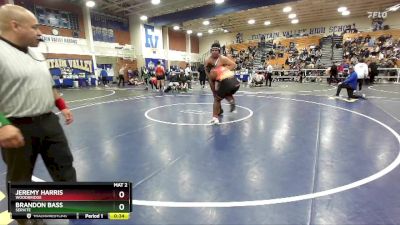 285 lbs Cons. Round 4 - Brandon Bass, Servite vs Jeremy Harris, Woodbridge