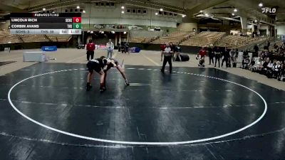 157 lbs 2nd Wrestleback (8 Team) - Lincoln Rich, Station Camp High School vs Corbin Avans, Tullahoma High School