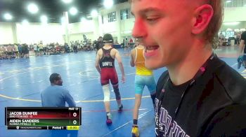 106 lbs Round 4 (16 Team) - Aiden Sanders, Florida Pitbulls vs Jacob Dunfee, Ohio Titan Red