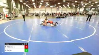 112 lbs Consi Of 16 #2 - Tyson Schirmer, SC vs Carnell Davis, RI