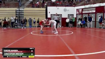 74-81 lbs 3rd Place Match - Porter Warren, Bulldog Premier Wrestling Club vs Christopher Ibbetson, Contenders Wrestling Acadamy