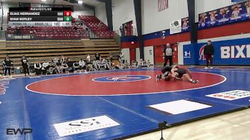 138 lbs Rr Rnd 1 - Elias Hernandez, Rose Hill vs Evan Notley, Broken Arrow