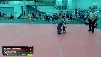 110 lbs Round 5 (10 Team) - Alex Martinez, Scorpions vs Julianna Hernandez, GPS